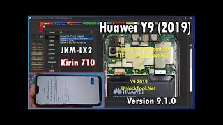 Huawei Y9 2019 || (JKM-LX1) FRP || UnlockTool 2023 || Google Account Remove FRP Unlock 