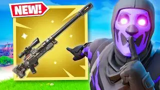 fortnite added a NEW SNIPER!