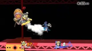 Dedede's Training Match Sm4sh 27