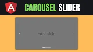 How To Create A Simple Carousel In Angular Tutorial (Beginner Friendly)