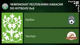 Чемпионат республики Хакасия по футболу 8Х8. Ирбис - Чалпан. 17.06.2023г. Обзор.