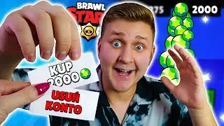 KARTKI decydują co ZROBIĘ w Brawl Stars!😳 *2000 GEMÓW?*