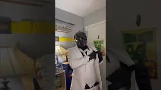 Batman Arkham black mask cosplay 