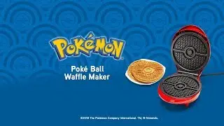 Pokémon Poké Ball Waffle Maker from ThinkGeek