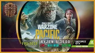 Call of Duty: Warzone [PC] - GTX 1660 SUPER + RYZEN 5 3600