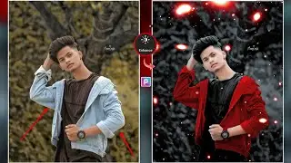 Change Background Colour Editing Tutorial | Dark Tone Photo Editing | PicsArt Photo Editing
