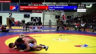 Schultz Freestyle 96kg Final Vladislav Baytsaev (RUS) vs. Ivan Yankouski (BLR)