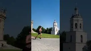 Ежедневная беговая тренировка в посёлке Дубровицы 🏃‍♂️