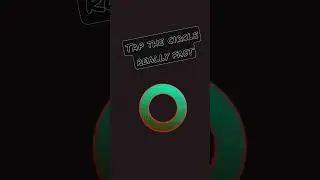 Tap The Circle | Effects #shorts