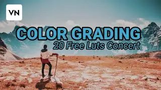 20 FREE LUTS CONCERT | COLOR GRADING DI APLIKASI VN ( VLOG NOW )