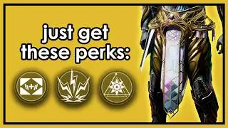 The best exotic class items for Titans (use, like, 3 perks).