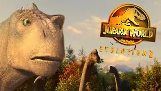 I put Disneys Dinosuar theme over the Jurassic World Evolution 2 trailer