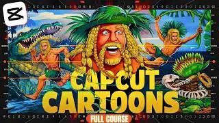 Make Animated Cartoons in Capcut For Free Part 2 (Full Guide)