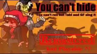 Friday Night Funkin | You cant hide - You cant run but Tabi and GF sing it Remaster |(FNF Covers)