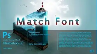 How to Match Font-Adobe Photoshop CC 2015.5-Photoshop tutorials