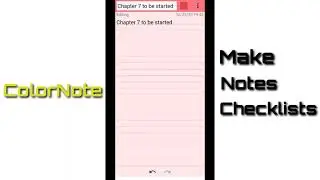 How to use ColorNote Notepad App? || ColorNote नोटपैड ऐप का उपयोग कैसे करें? || Organise Your Life!