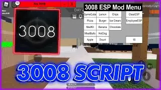 ROBLOX 3008 Script 2024 | ESP Mod Menu | Fly GUI | SCP 3008 Script