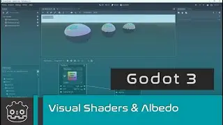 Godot 3 - Visual Shaders and Albedo