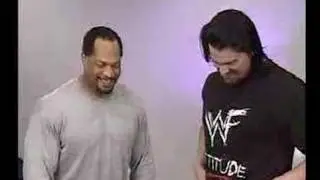 WWE JBL and Faarooq get jacked!