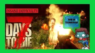 7 days to die - Horde Night!!!  Insane Difficulty Alpha 19