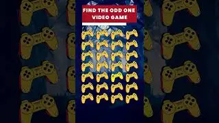 Find The Odd Emoji Out - Video Game #shorts