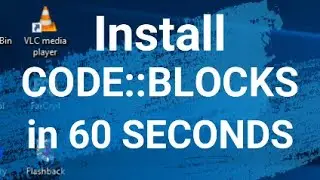 02. Install CodeBlocks in 60 SECONDS on Windows! Software Installation in 60 SECONDS Series. #shorts