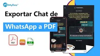 [Guía completa]Exportar Chats de WhatsApp a PDF/HTML/XLS iOS 18/17