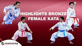 4 Fierce Female Kata-HIGHLIGHTS of the Karate 1 Casablanca Premiere League | WORLD KARATE FEDERATION