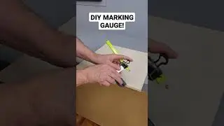 DIY Woodworking Marking Gauge! 