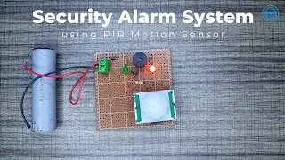 Home Security System || PIR Motion Sensor || #pcb #making #diy #electronics #project