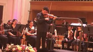 Sergey Khachatryan plays 2nd encore - Eugene Ysaye: 3rd Solosonata (Ballade)