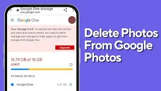 How To Delete Photos From Google Photos Without Deleting From Phone!