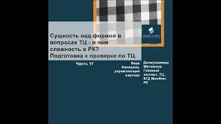 Часть 11. Сущность над формой - в чем сложность в РК?  Как не боятся проверки по ТЦ в РК?