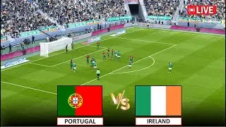 🔴LIVE : PORTUGAL vs IRELANDI Efootball Pes 2021 GAMEPLAY