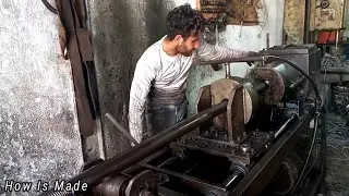 Threading metal shafts for industries / How Is Made