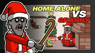 Home Alone vs Granny | Among Us Animation