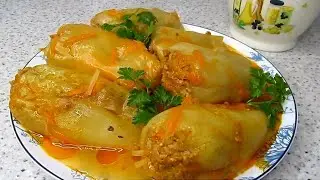 Необычный, но самый любимый вариант фаршированного перца. Как же это вкусно, слов нет_
