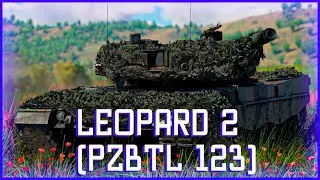 Leopard 2 (PzBtl 123) КАЧАЕМ НЕМЦОУВ (СКИДОЧНЫЙ ЛЕХА В ДЕЛЕ ТРУСЫ РВУТСЯ ОТ НАПРЯГИ)