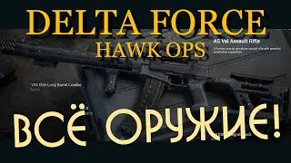 ВСЁ ОРУЖИЕ DELTA FORCE : HAWK OPS 2024 - СТРЕЛЬБА, АНИМАЦИЯ, ПЕРЕЗАРЯДКА - ALL GUNS SHOWDOWN