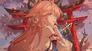 Genshin Impact Yae talent level 6/6/6 damage is  🔥🔥🔥