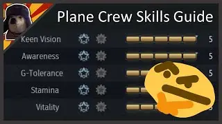 [outdated] Plane Crew Skills in War Thunder EXPLAINED | War Thunder Plane Crew Skills Guide