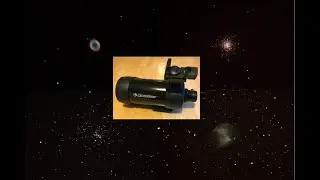 Deep Sky Object Astrophotography using a 90mm Maksutov telescope