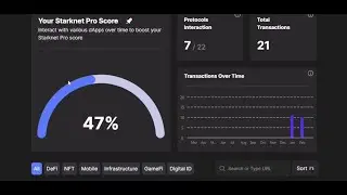 Прокачиваю кошелек Braavos с потенциальным Airdrop.