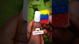 Uñas Patrias: Diseña con los Colores de la Bandera de Colombia | ¡Prueba Este Look #youtubechamps