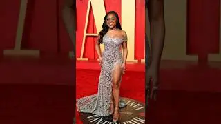 Quinta Brunson VaVa Voom Look @ Vanity Fair Oscars Party 