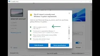 [Fixed] - Enable Trusted Platform Module 2.0 or PTT and Secure Boot Mode for Windows 11