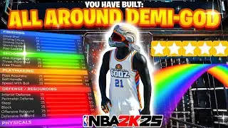 *NEW* 5'9 GUARD BUILD is a DEMIGOD in NBA2K25! 99 3BALL + 10 LEGEND BADGES! BEST GUARD BUILD 2K25!