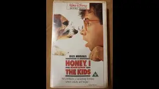 Honey, I Shrunk the Kids UK VHS Opening (Disney) 1990