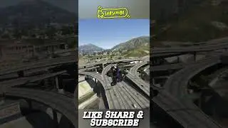 STUNT JUMPS in Grand Theft Auto V! PT.866 #gta5 #shorts #shortvideo #viral #trending #shortvideo