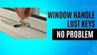 How to Open or Unlock a Locked Espag Window with a Broken Handle or Lost Keys